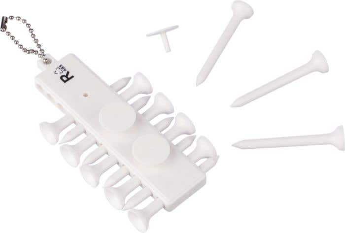 Ensemble de tees de golf en ABS recyclé Aveline