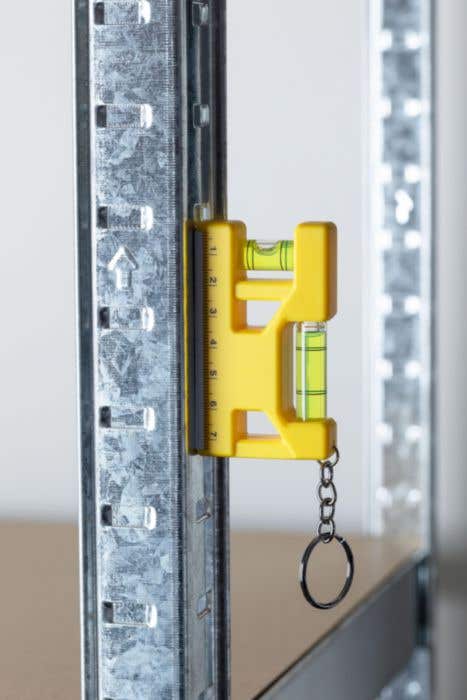 Porte-clés niveau à bulle en ABS recyclé Indira