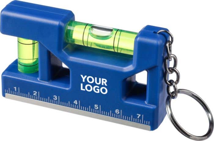 Porte-clés niveau à bulle en ABS recyclé Indira