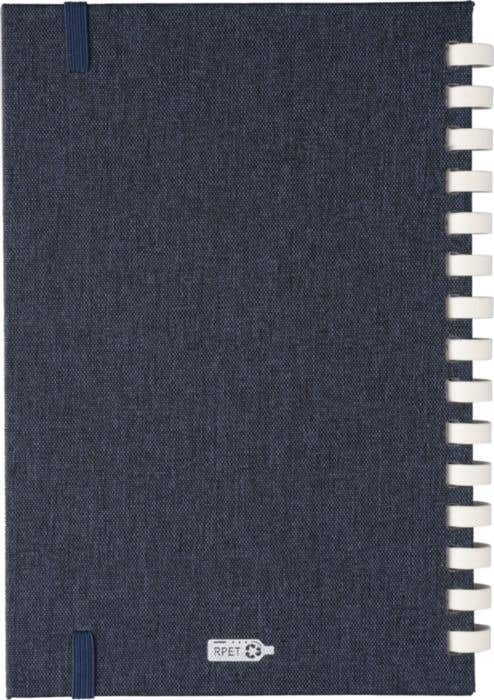 Carnet A6 en rPET Ilias Original