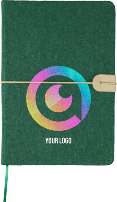 Carnet A5 en feutre recyclé Dario Original