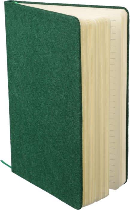 Carnet A5 en feutre recyclé Dario Original