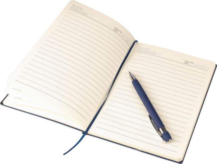 Ensemble carnet A5 et stylo à bille en PU recyclé Tarek Original