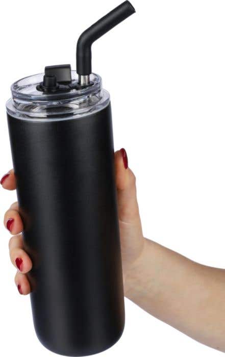 Gourde double paroi de 500 ml en acier inoxydable Omari