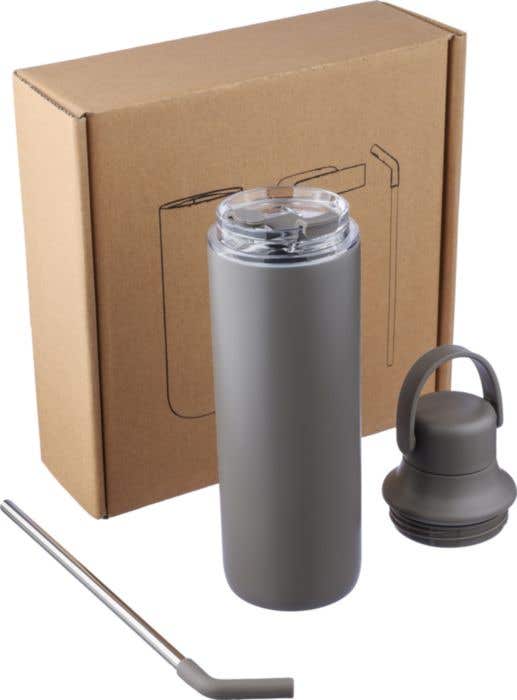 Gourde double paroi de 500 ml en acier inoxydable Omari