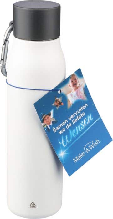 Drinkfles Cassian | 550  ml | Gerecycleerd RVS | Dubbelwandig