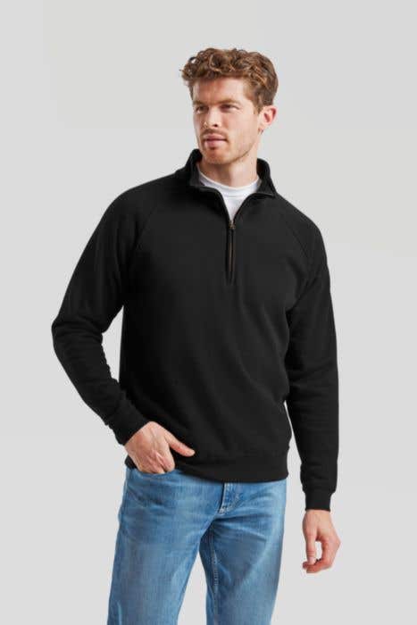 FOTL Zip Neck Sweat Classic 280gr LS Reg.fit