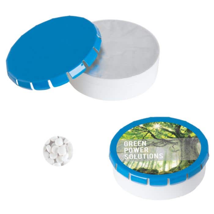 Boîte bonbons de menthe Click-clack