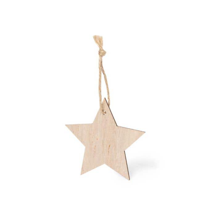 Houten Kerstornament Fulton