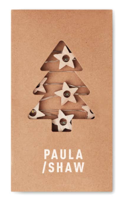 Houten LED Lichtsnoer Milky Way