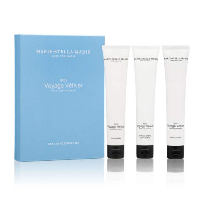Set cadeau Marie-Stella-Maris Gift Set XXS Daily Care Corps - Voyage Vétiver