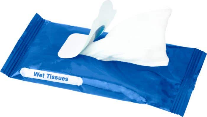 Lingettes nettoyantes pour les mains Pocketclean