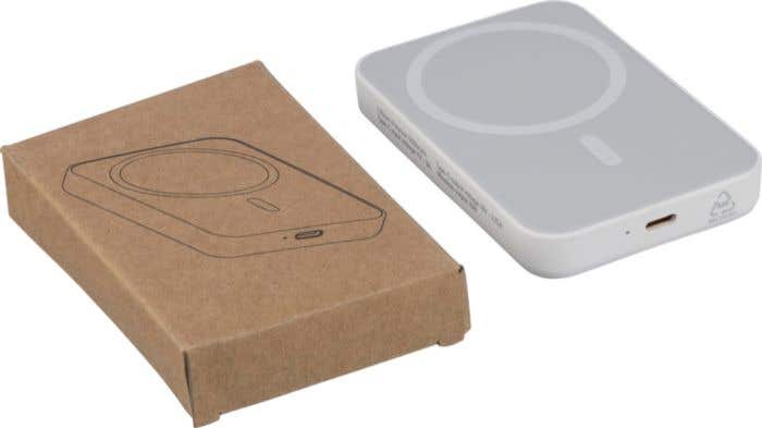 Batterie externe avec chargeur sans fil Miren | 5&nbsp;000 mAh | Compatible MagSafe