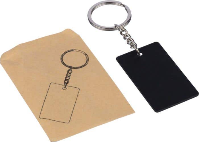 Gerecyclede RVS Sleutelhanger Jax