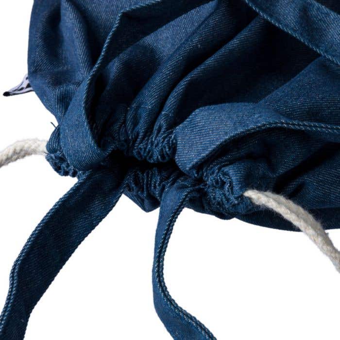 Denim Trekkoord Rugzak Nadia
