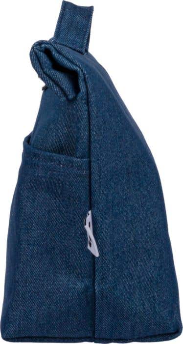 Sac isotherme Mira | Denim | Rabat roulé | 8 l
