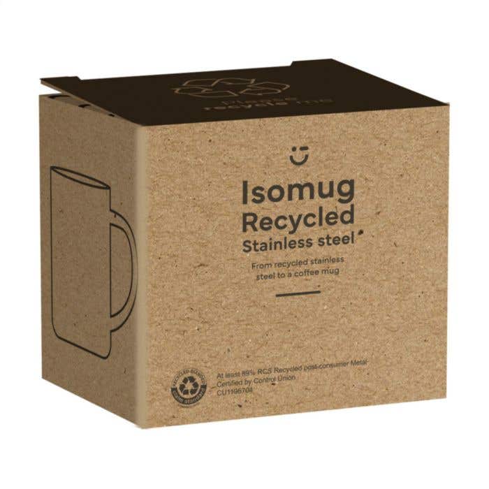 Mok | Gerecycled RVS | 300 ml | Dubbelwandig
