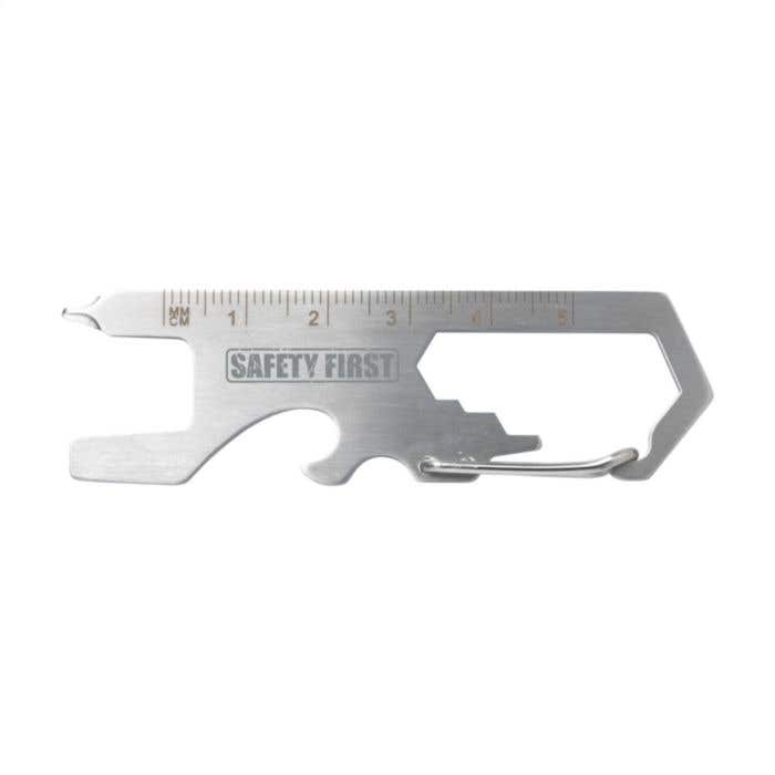 Multitool SmartKey | RVS | 8 functies | Sleutelhanger
