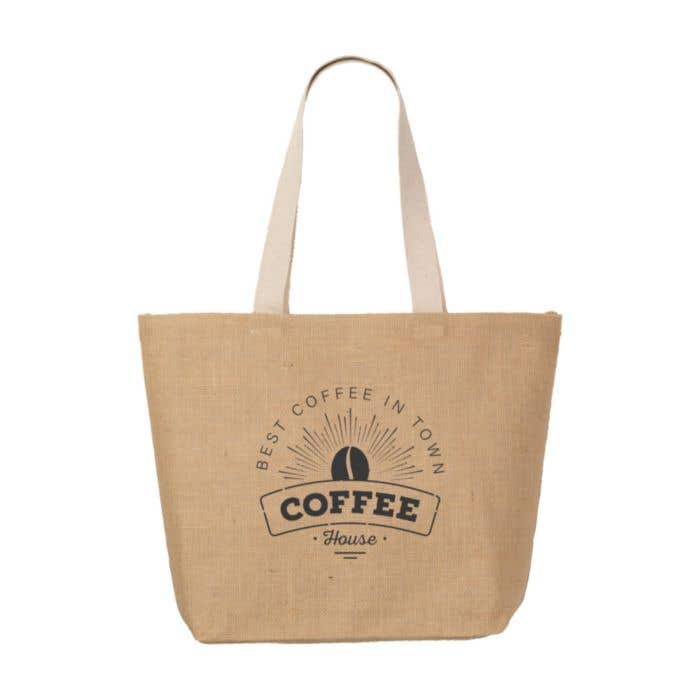 Sac de transport | Jute | Laminé | 25 l