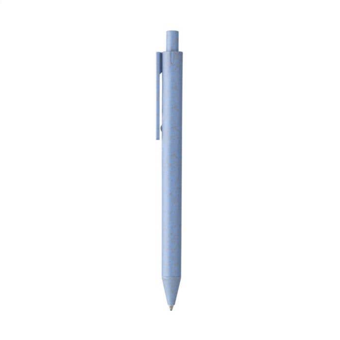 Stylo à bille | Paille de blé | Encre bleue