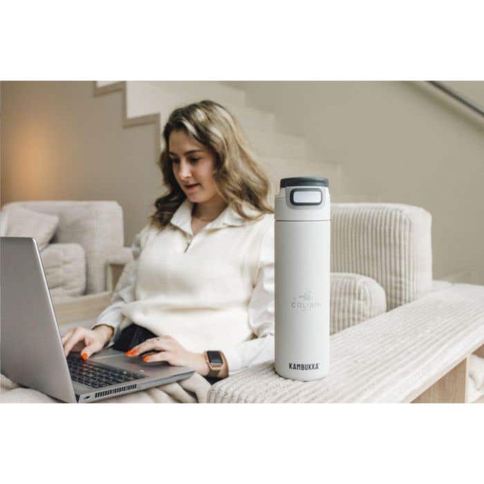 Kambukka Drinkfles | Vacuümgeïsoleerd | 600 ml | 3-in-1 dop