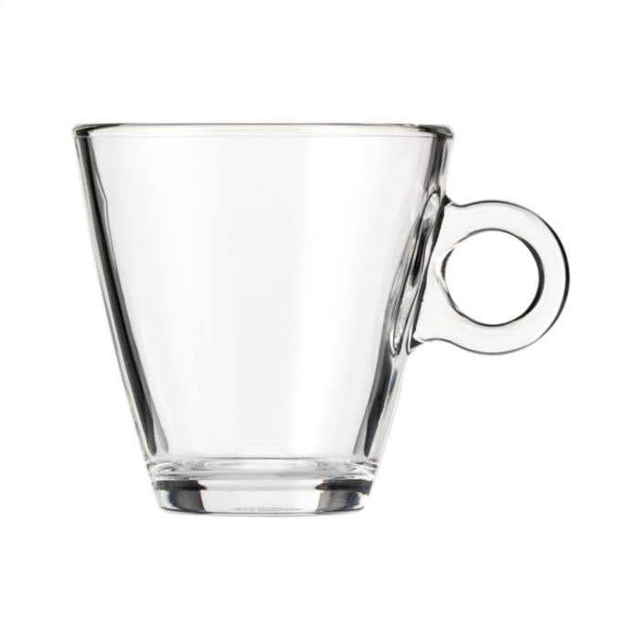 Verre à thé | Verre trempé | 320 ml | Anse ronde
