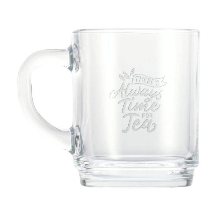 Theeglas | 250 ml | Stapelbaar | Dik glas