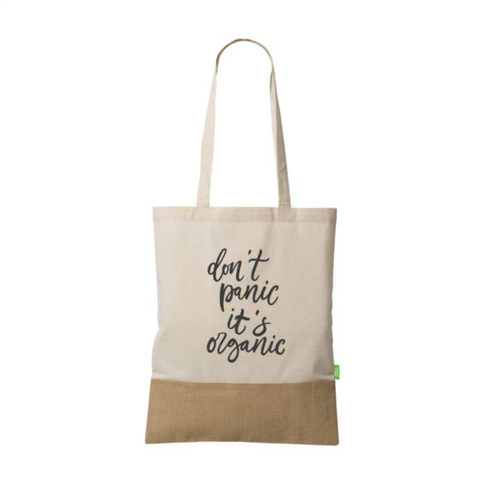 Shopper | Organisch katoen en jute | 8 l