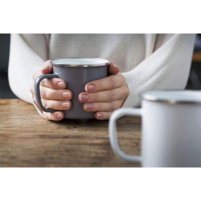 Mok | Emaille | 350 ml | Retro