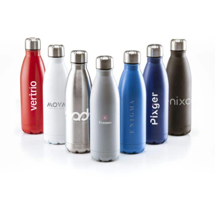 Gourde | Acier inoxydable | 790 ml | Bouchon vissé étanche