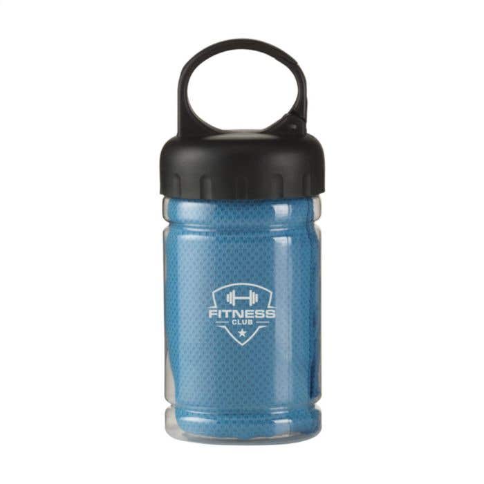 Koelhanddoek | Polyester | Met koker en karabijnhaak