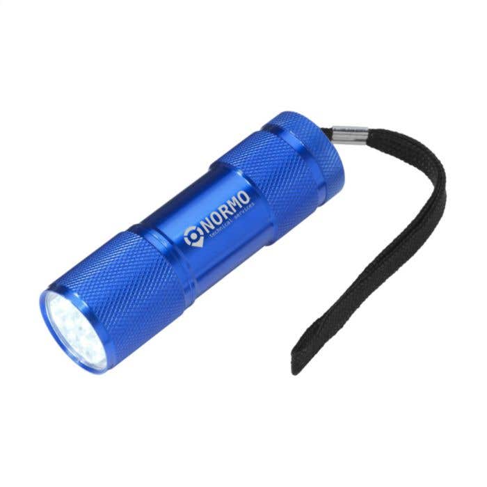 Balpen LED-lamp | Aluminium | Blauwe inkt