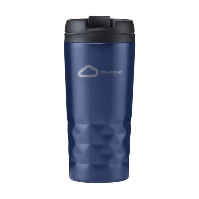 Thermosbeker | RVS | 300 ml | Diamantpatroon