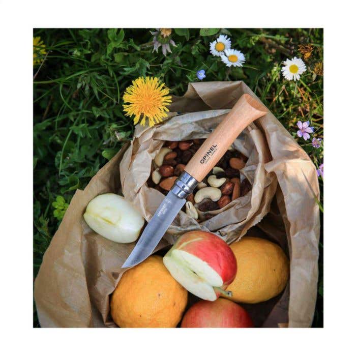 Opinel No 08 Zakmes | Beukenhout | Sandvik staal