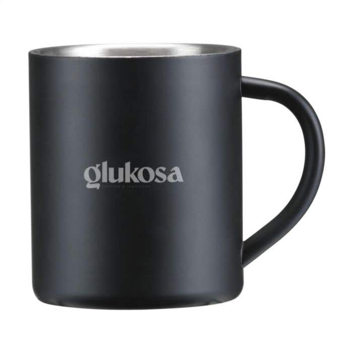 Mok | Gerecycled RVS | 300 ml | Dubbelwandig
