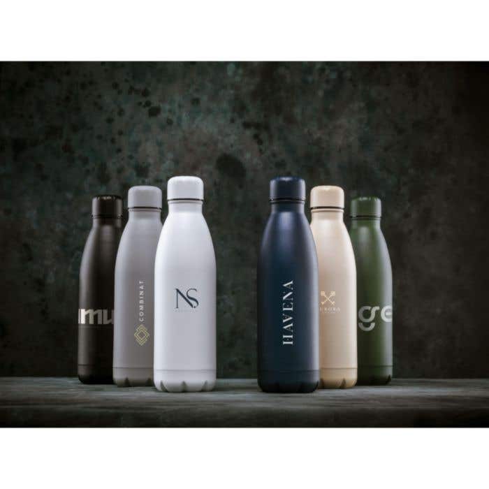 Drinkfles | Gerecycled RVS | 500 ml | Dubbelwandig