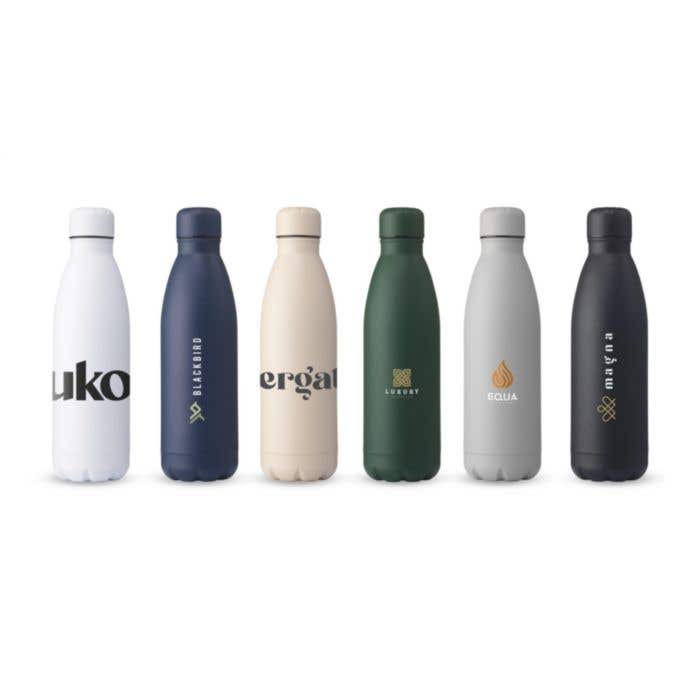 Drinkfles | Gerecycled RVS | 500 ml | Dubbelwandig