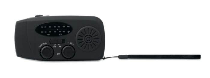 Radio portable avec torche LED Onda