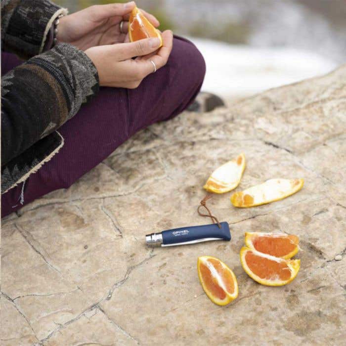 Opinel zakmes Colorama No 8 | RVS | Vergrendelingssysteem