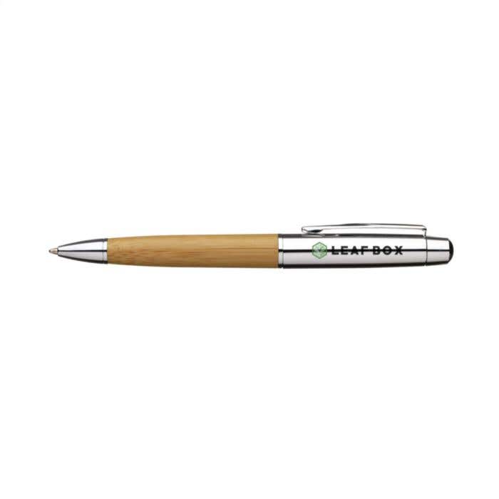 Pennenset | Bamboe | Balpen met draaimechanisme