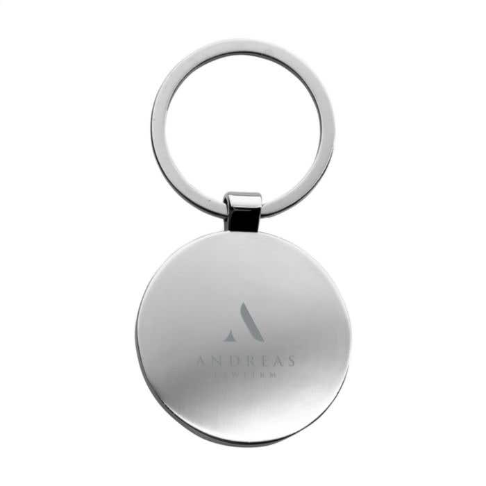 Sleutelhanger | Bamboe | Hoogglans metaal