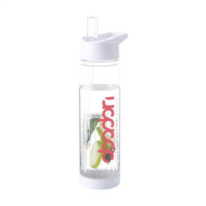 Bouteille d'eau avec infuseur | 700 ml | Bec verseur rabattable