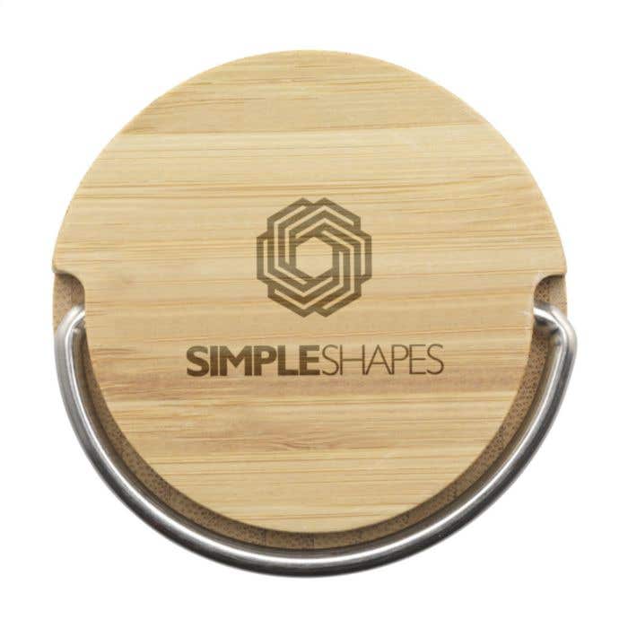 Gourde | Verre borosilicate | 300 ml | Avec infuseur à thé