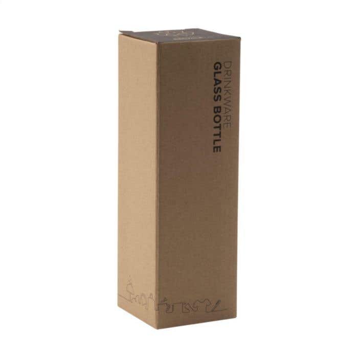 Gourde | Verre borosilicate | 300 ml | Avec infuseur à thé