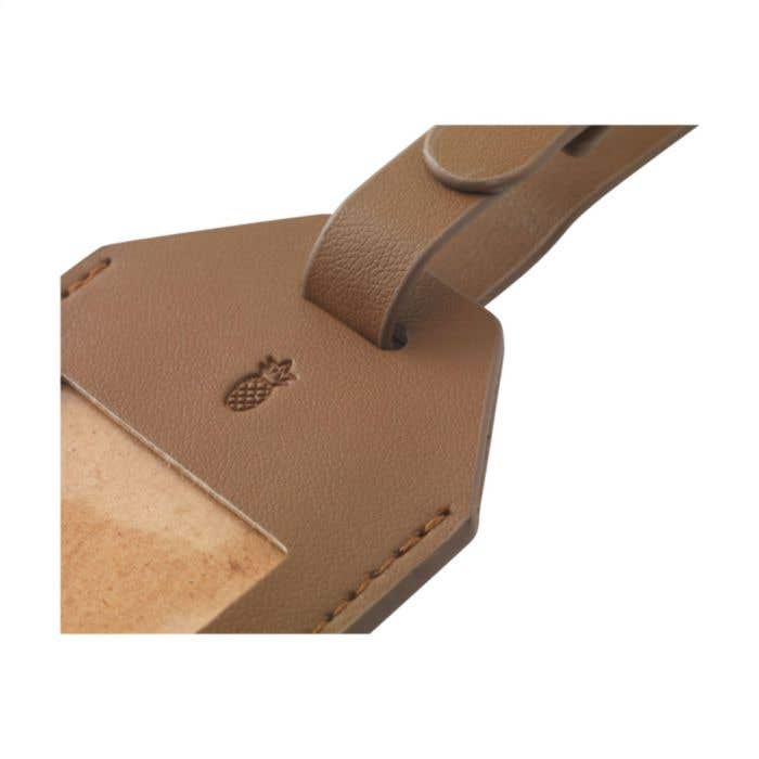 Bagagelabel | Vegan leer | Ananas