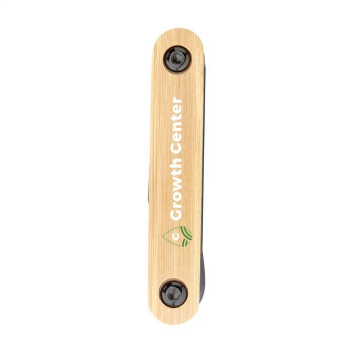 Multitool | Bamboe | 7-delig gereedschap