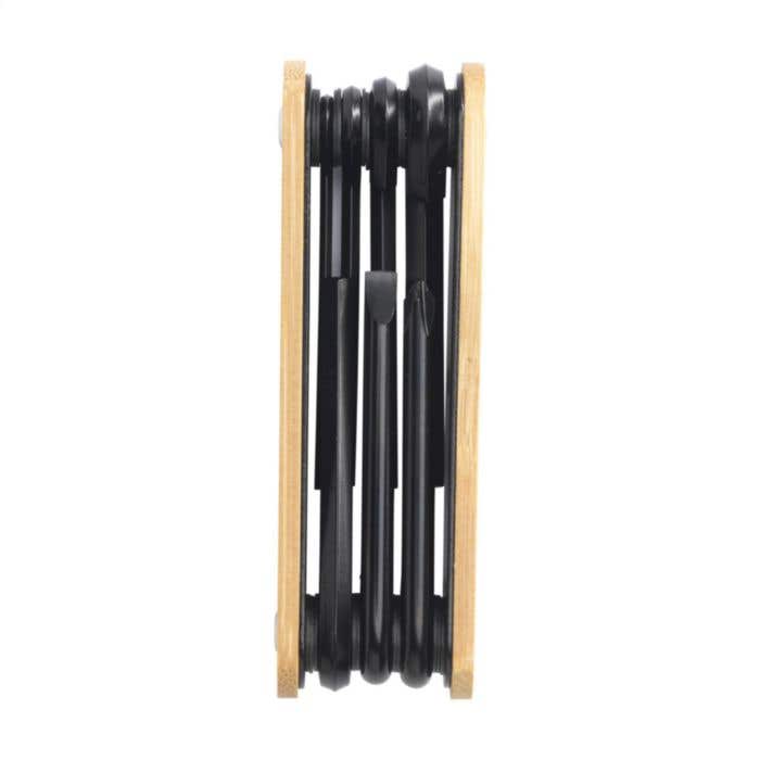Multitool | Bamboe | 7-delig gereedschap