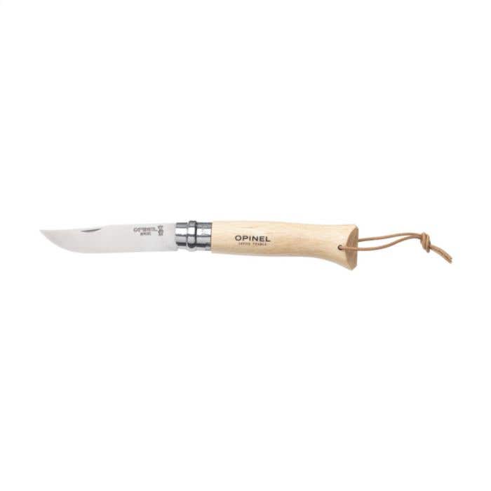 Opinel couteau de poche | Bois de hêtre | Acier Sandvik | 19 cm
