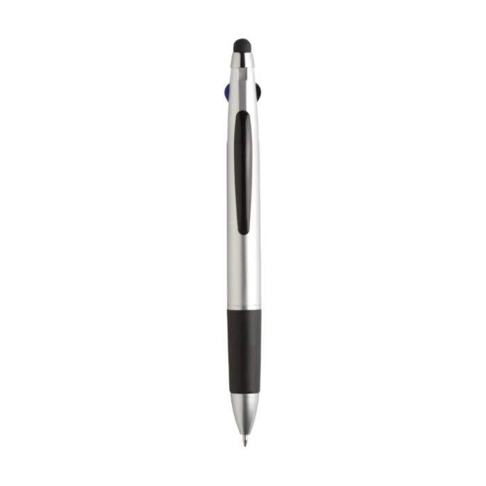 Stylus balpen | 3-in-1 | Touchscreen tip | Metallic