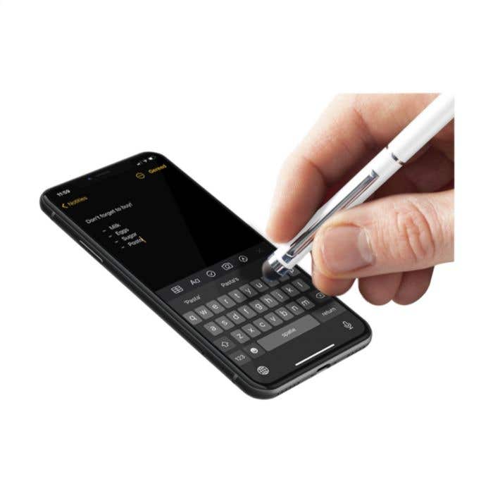 Stylus balpen | Metaal | Draaikliksysteem